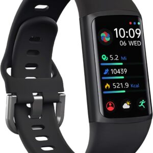 FITVII Slim Fitness Tracker for Women Men, Fitness Watch for Android iOS